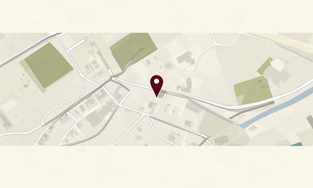 Statische Übersichtskarte rund um die Hürdlistrasse in Wettingen im Kanton Aargau